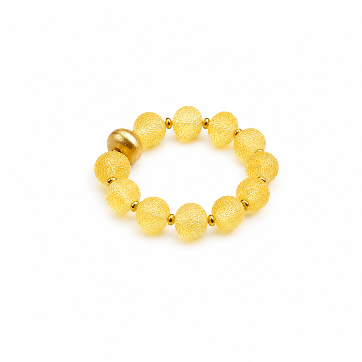 Bellan Baltic amber bracelet in lemon yellow amber — handcrafted in Lithuania by AMBER999 — Baltijos gintaro papuošalai, rankų darbas Lietuvoje