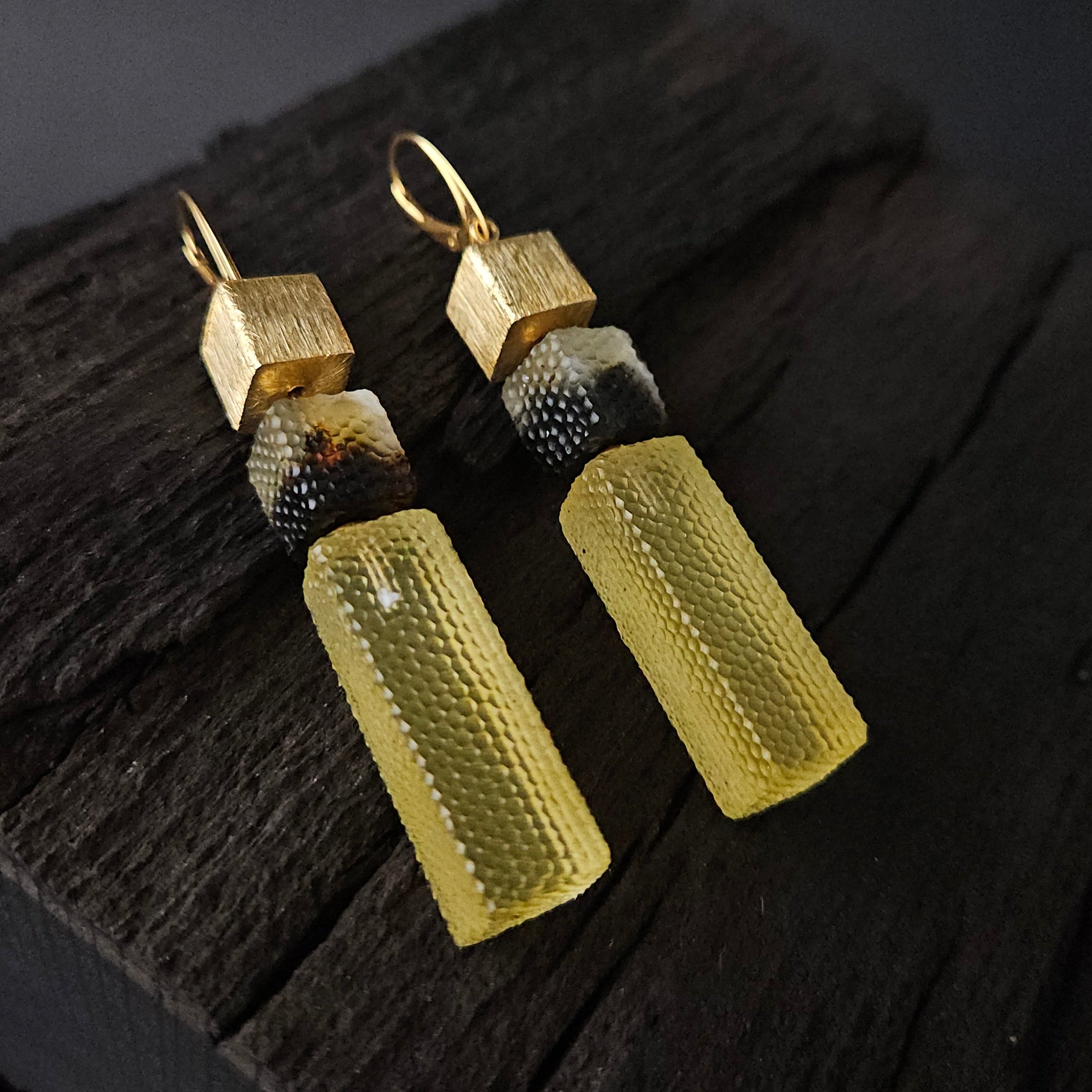 Earrings - Arctic Amber