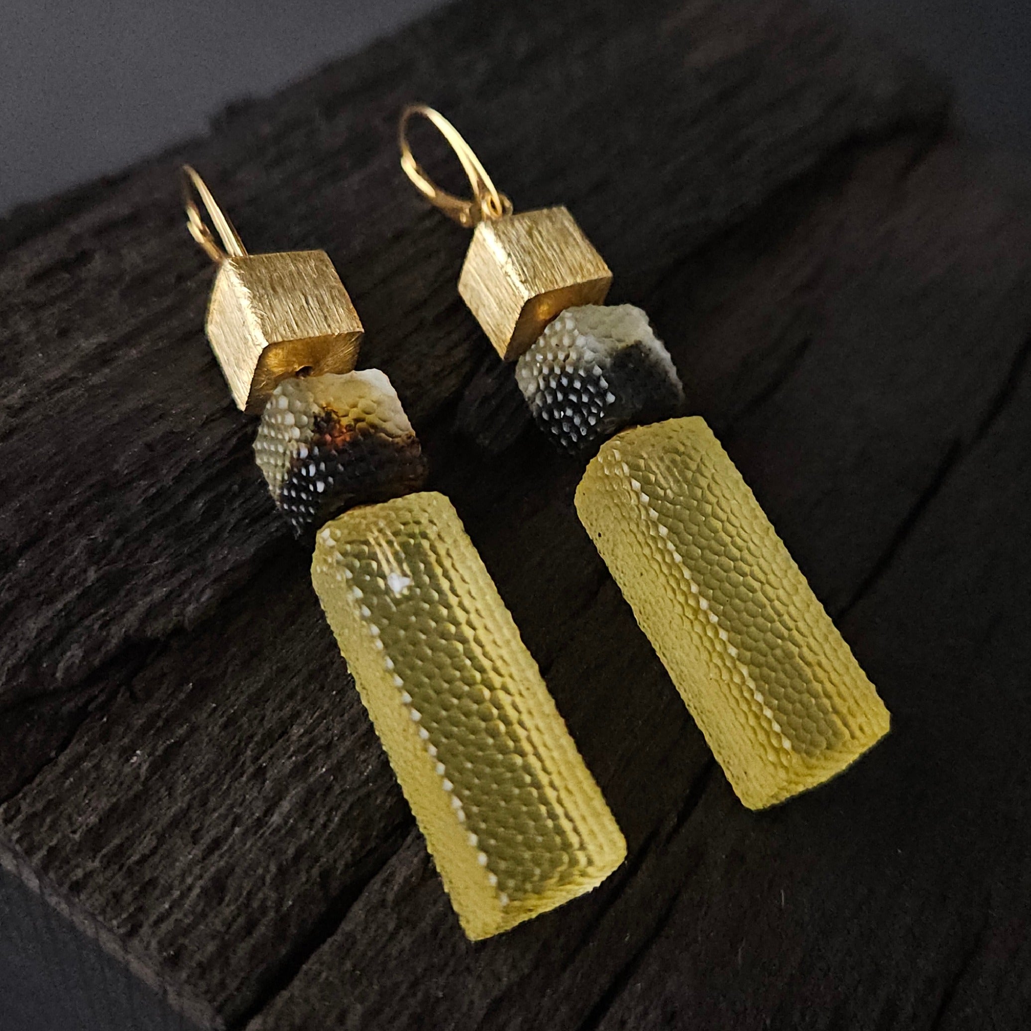 Earrings - Arctic Amber