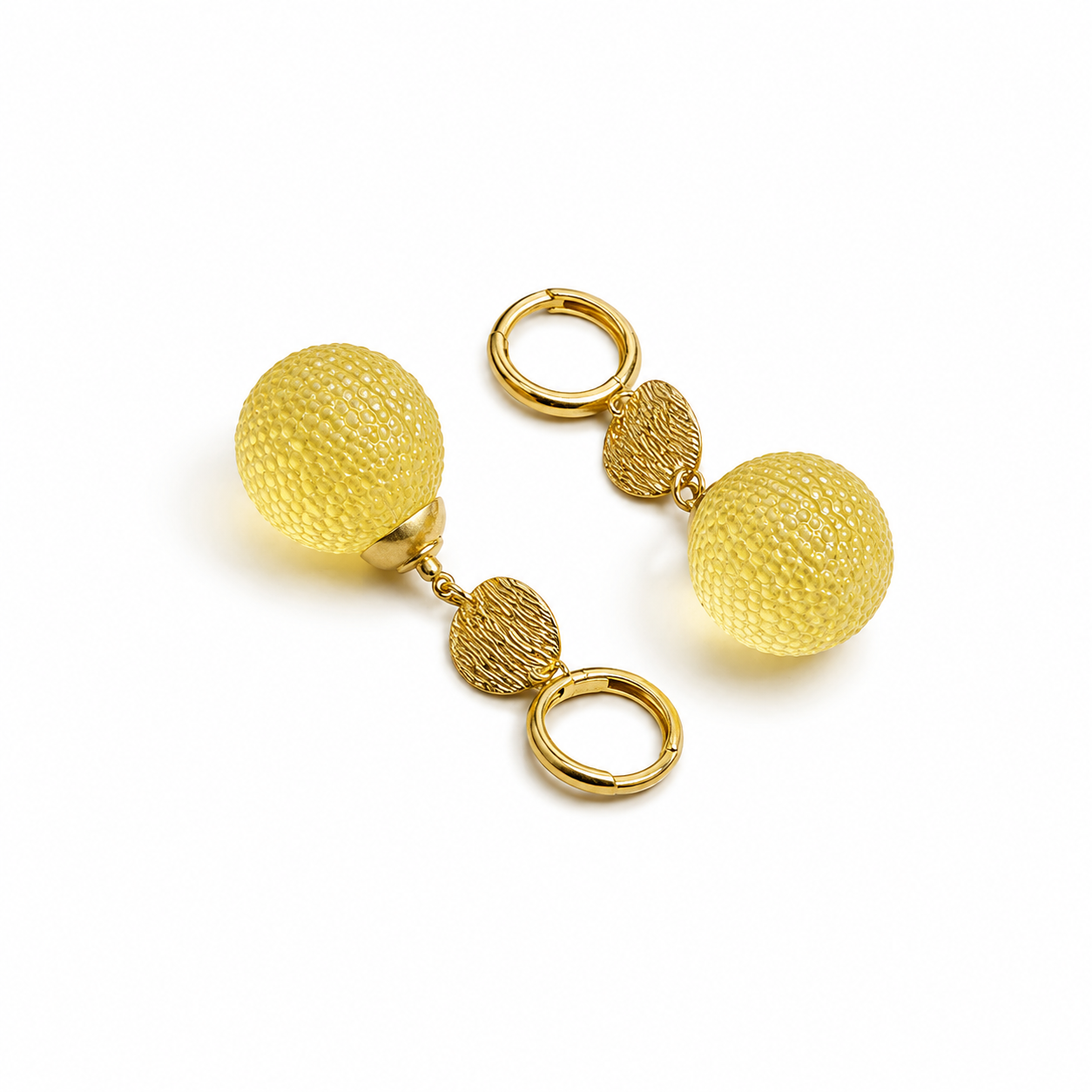 EARRINGS DORIAN — Baltic amber jewellery handcrafted in Lithuania