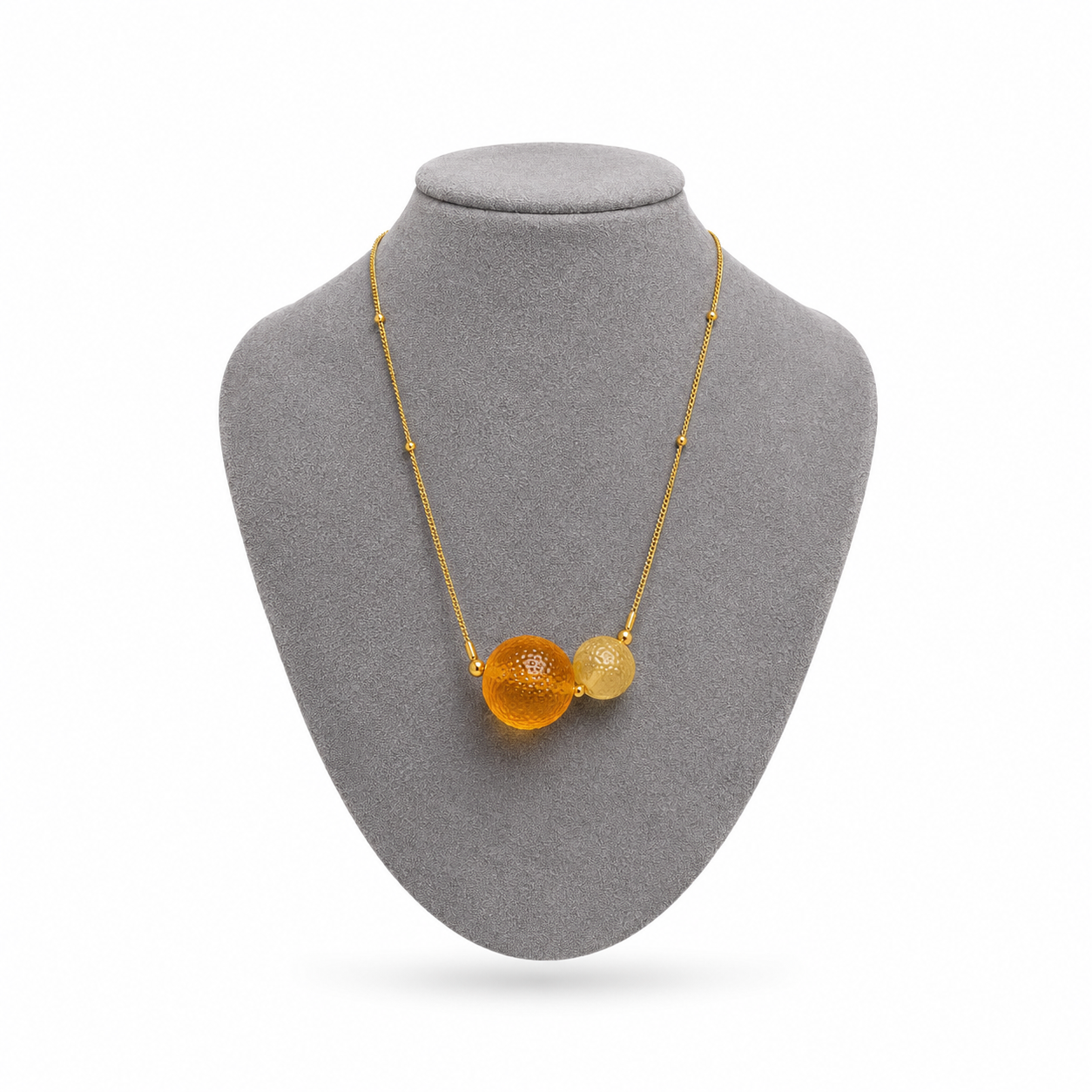NECKLACE DEVINE — Baltic amber jewellery handcrafted in Lithuania