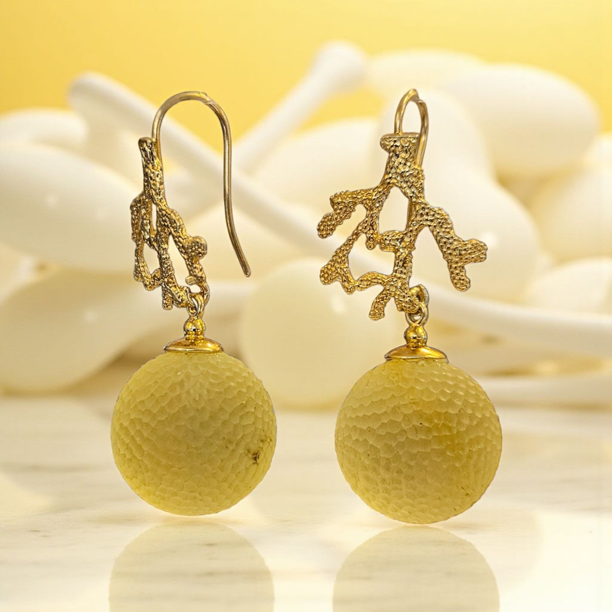 Earrings - Sun