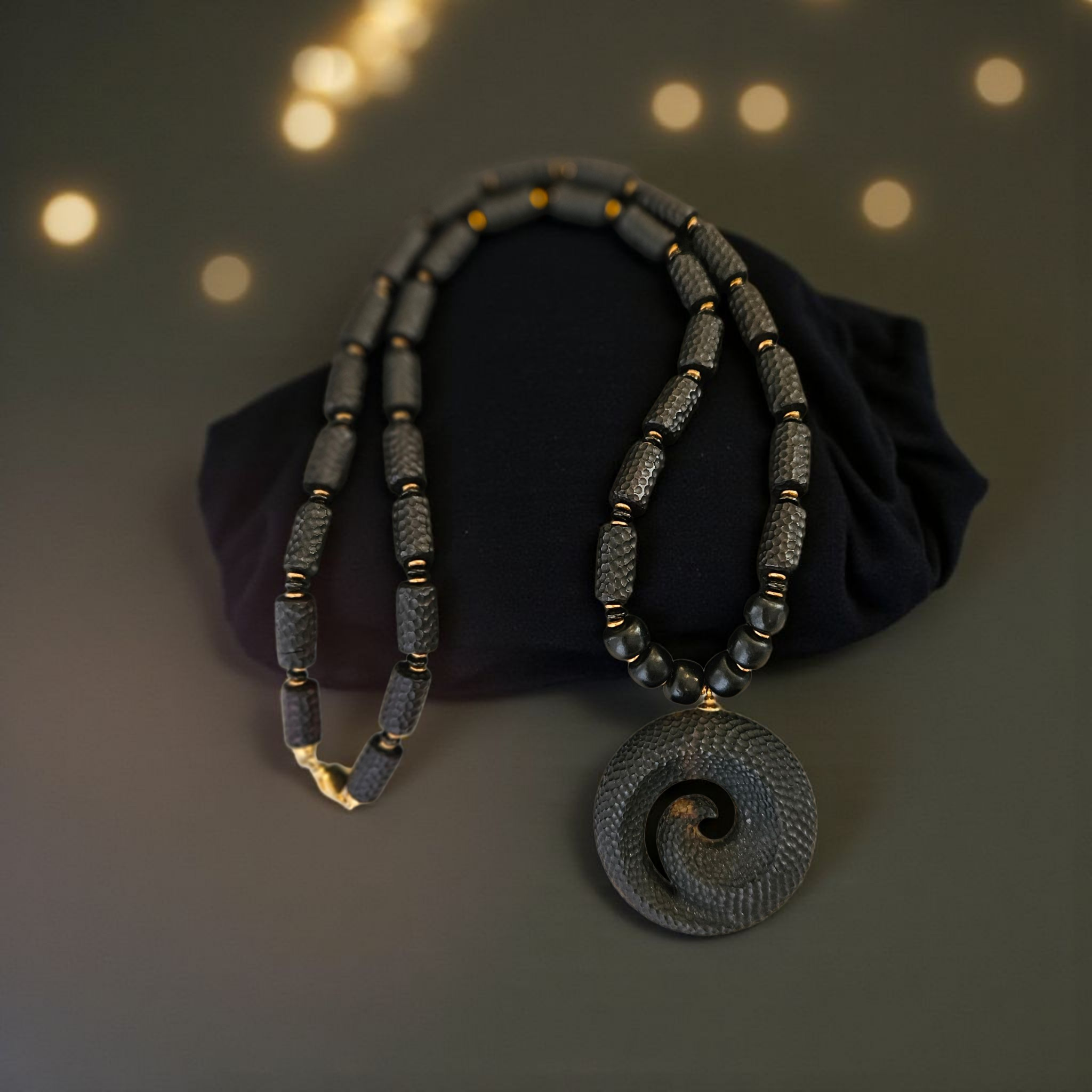 grass snake NECKLACE