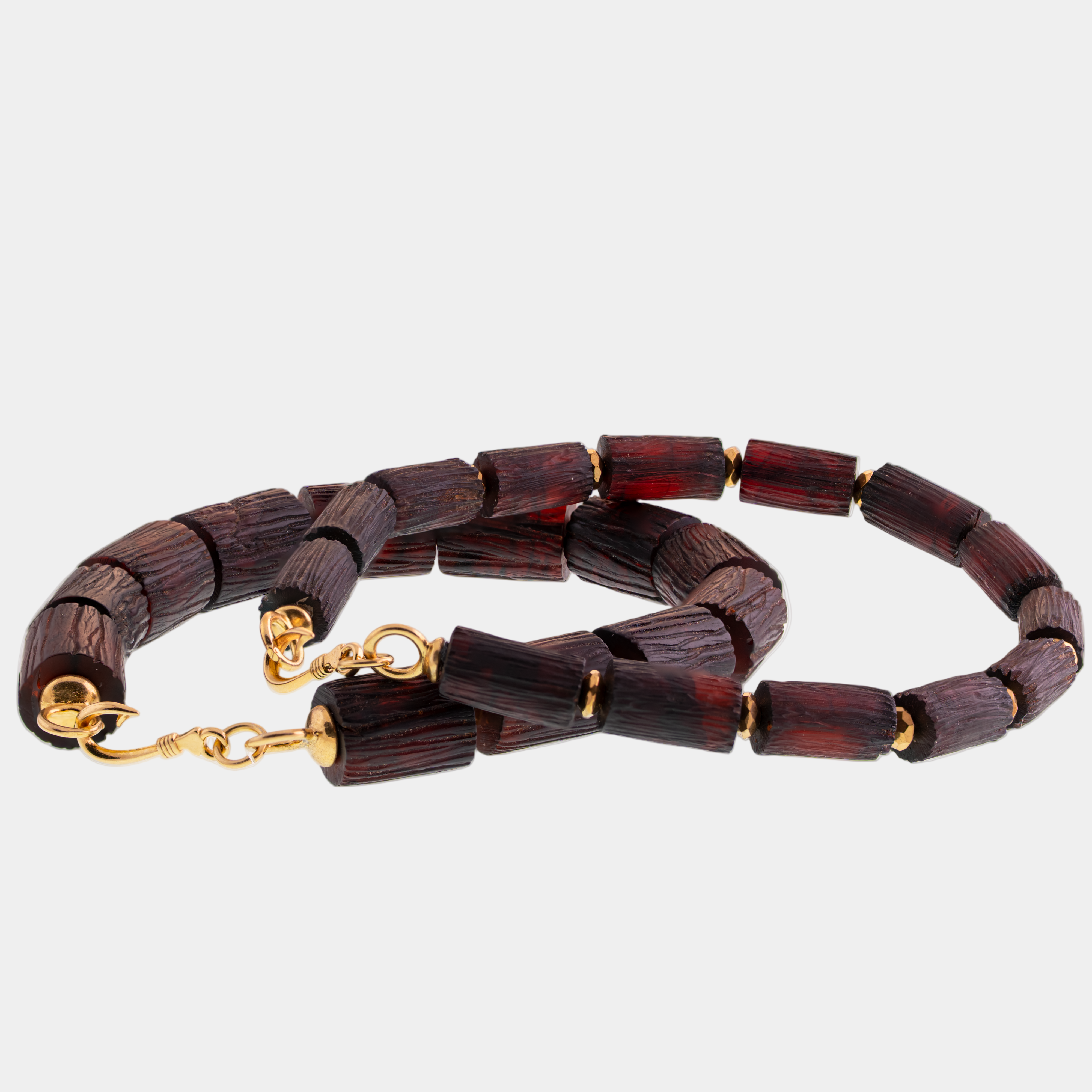 Father and Son Amber Bracelet Set
