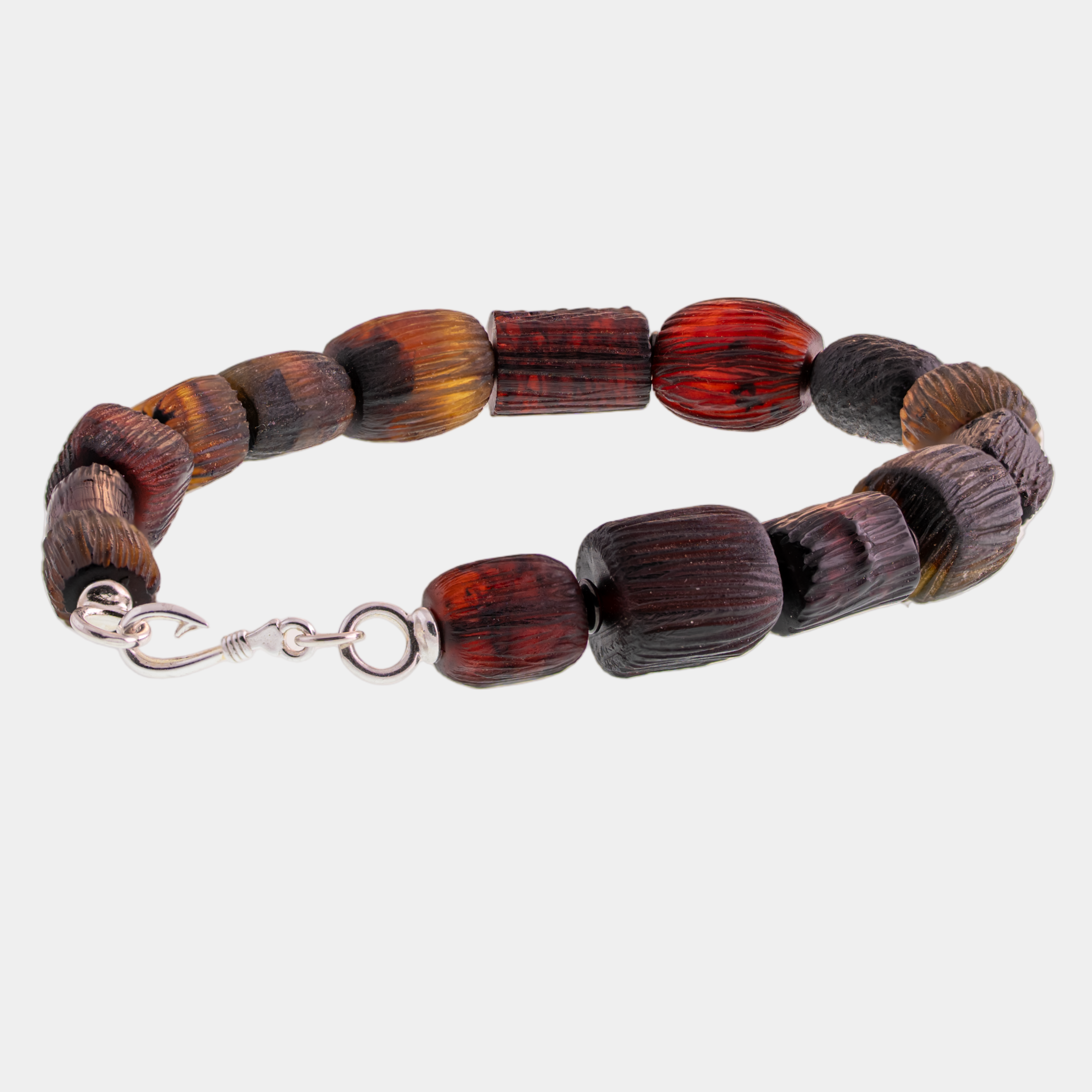 Father and Son Amber Bracelet Set
