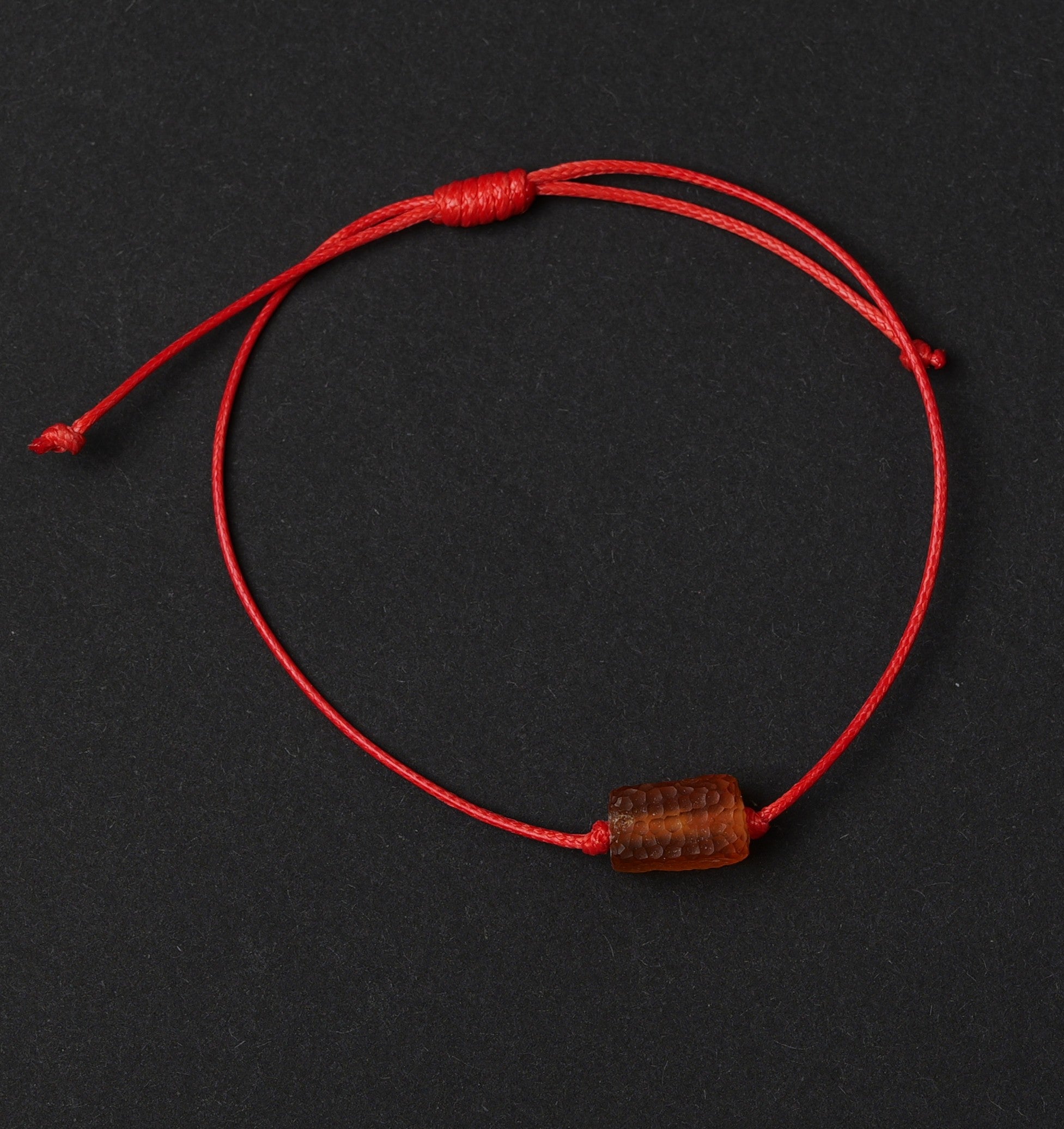 Red Amber Drop bracelet
