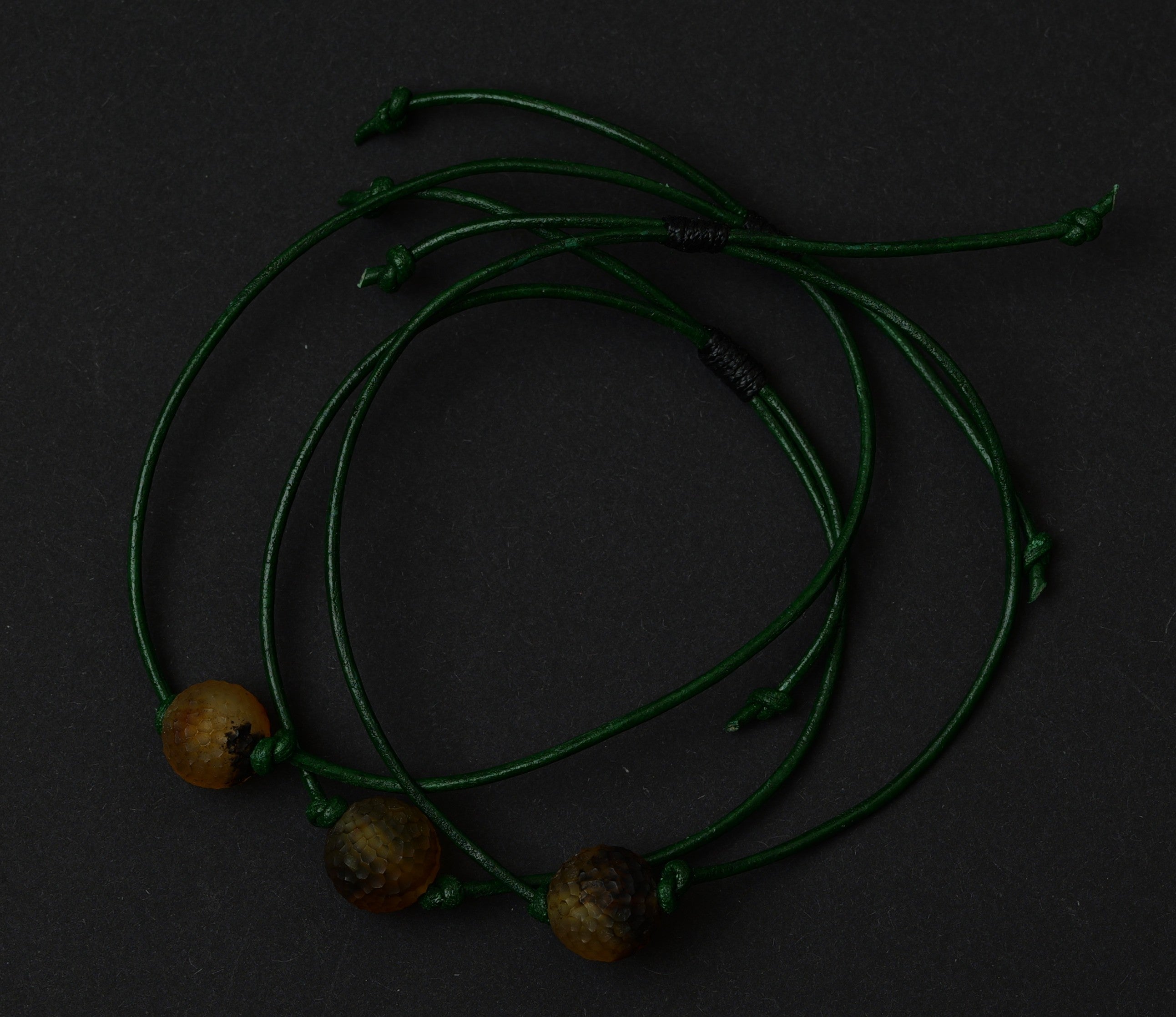 Green Amber Touch bracelet