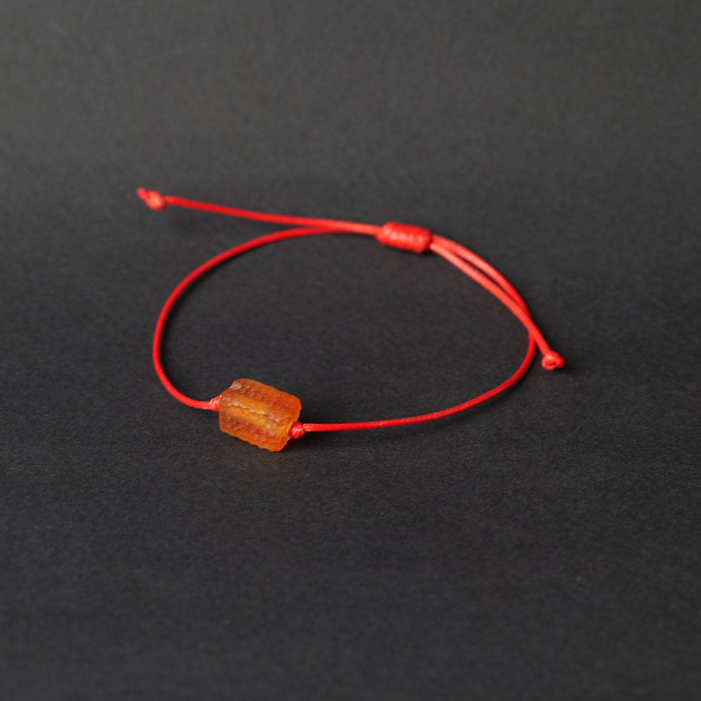 Red Amber Drop bracelet