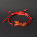 Red Amber Drop bracelet