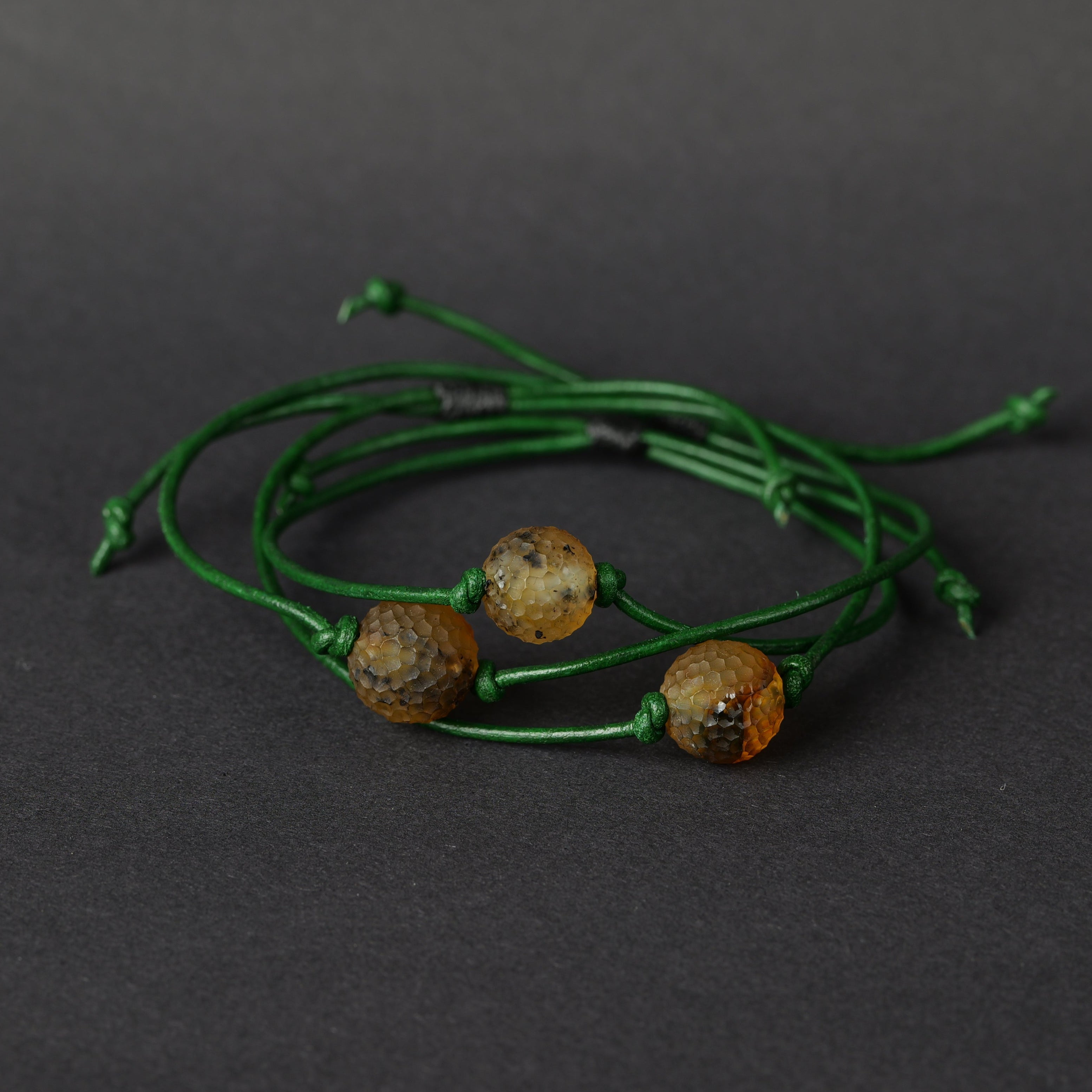 Green Amber Touch bracelet
