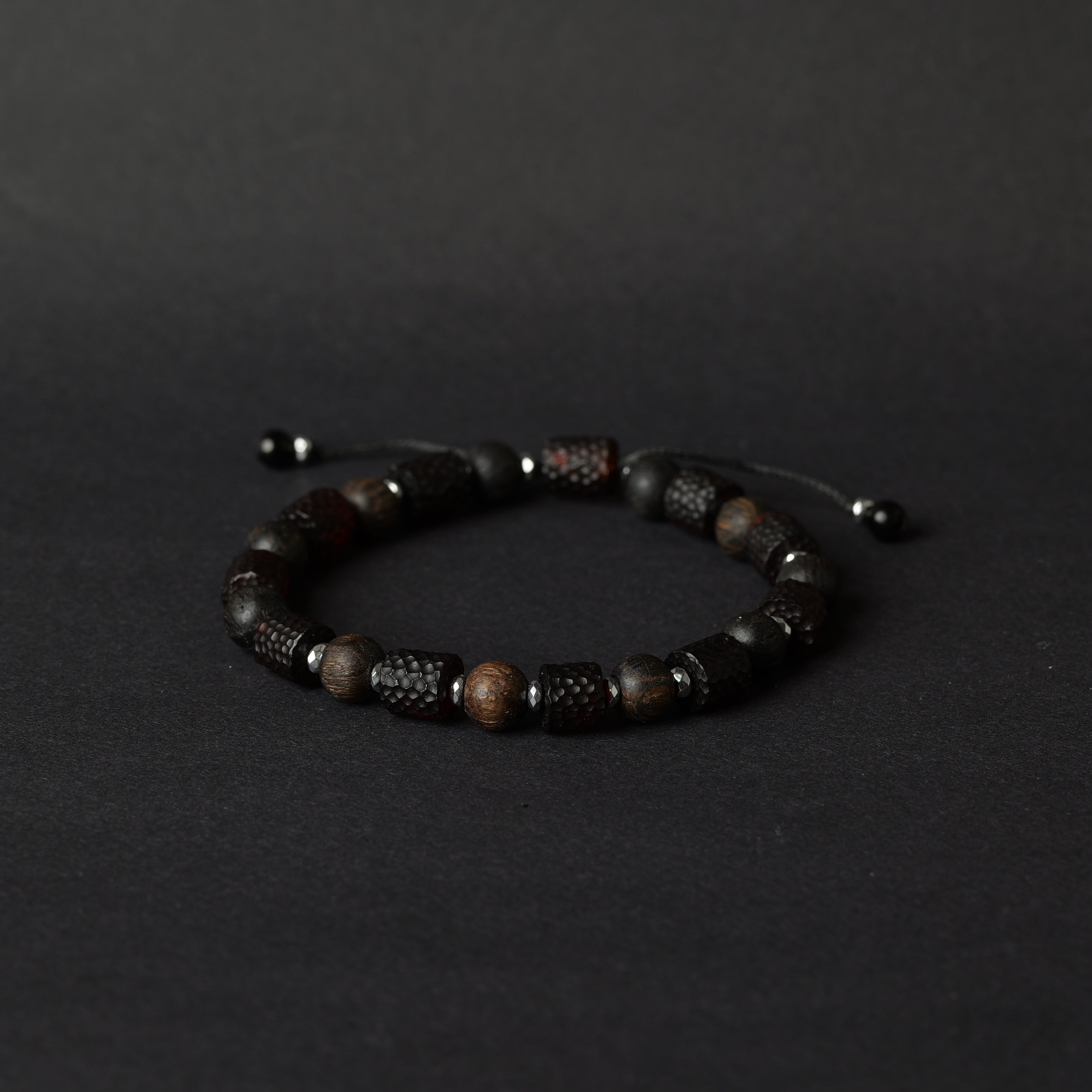 Obsidian bracelet