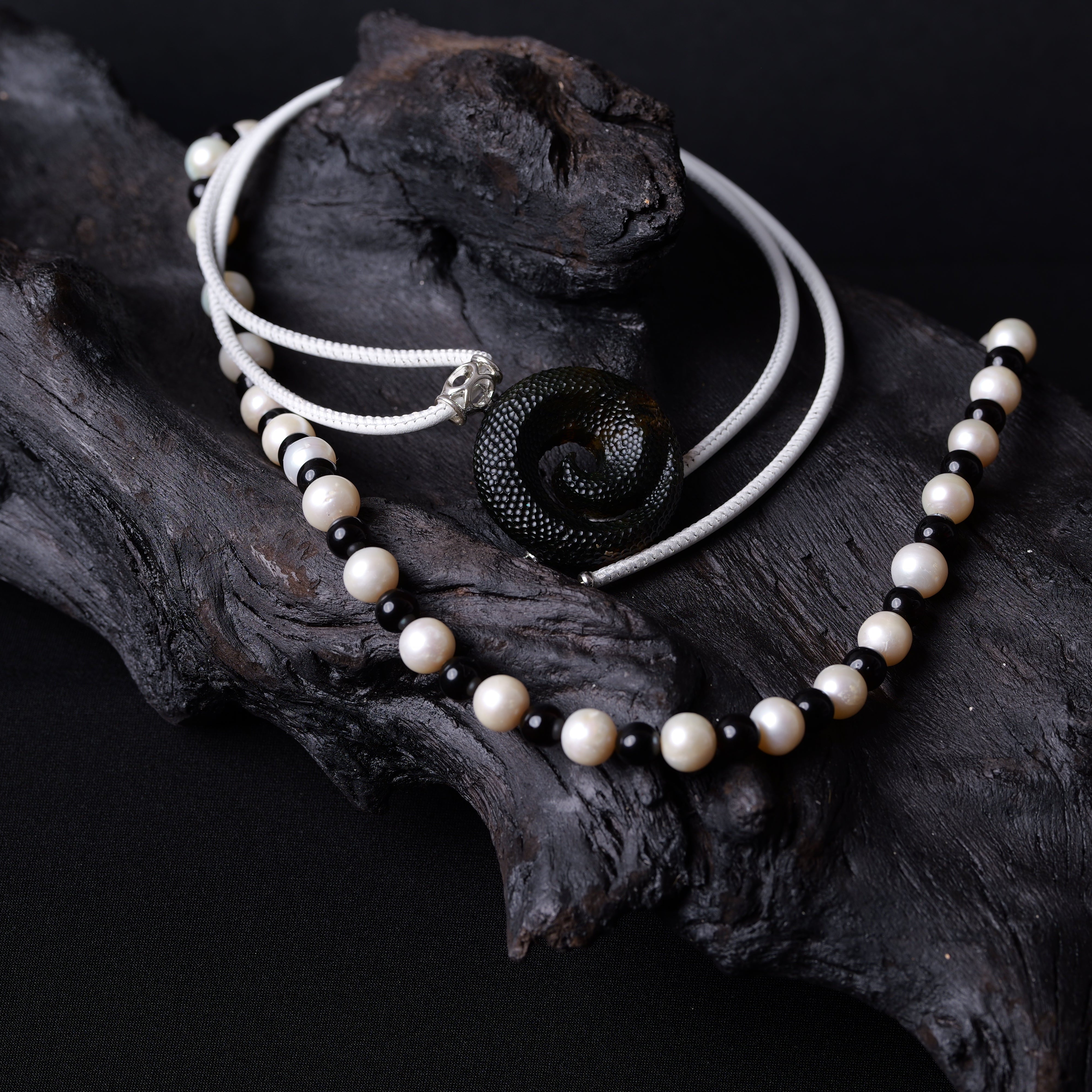 Line of Light necklaces